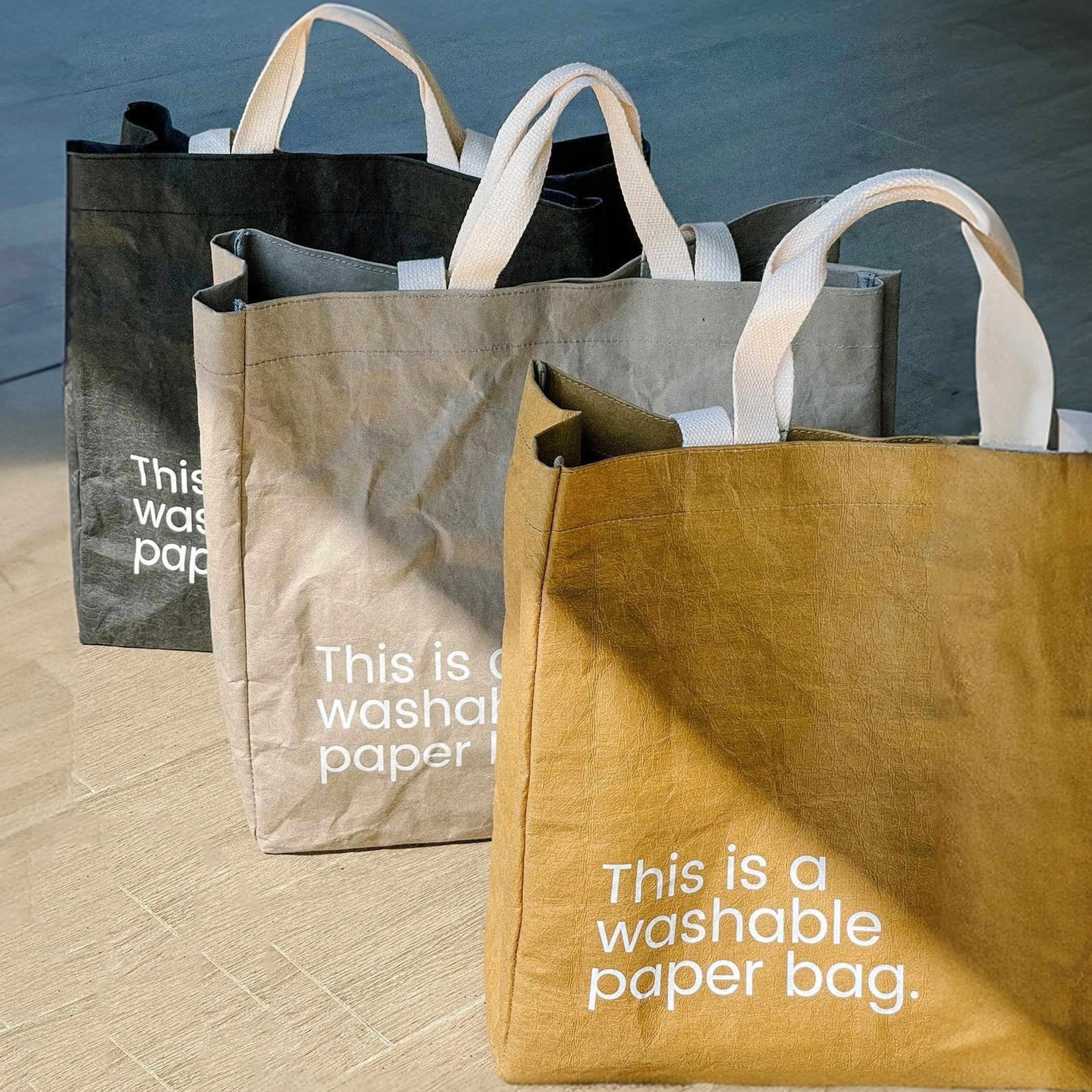 Washable & Durable Travel Tote, Replaces Single-Use Bags